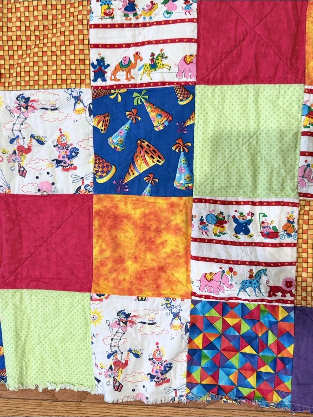 N/A cozy patchwork